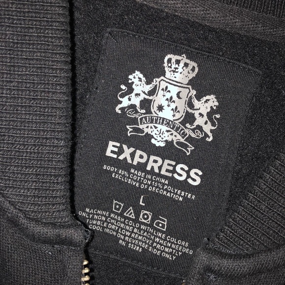 Express zip up sweater/jacket - Picture 4 of 4
